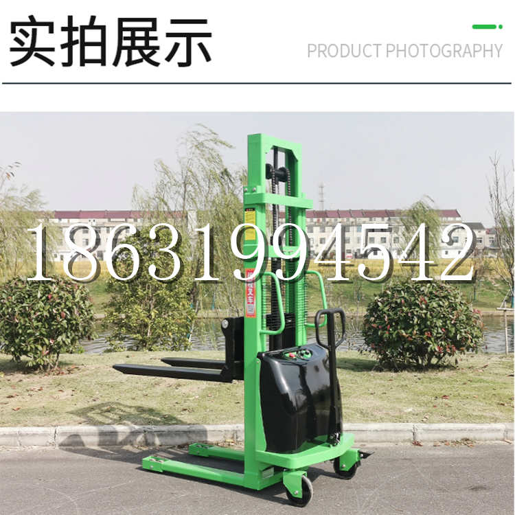 南屯区电动叉车堆高车液压铲车电瓶1吨2吨站驾步行式小型全自动叉车